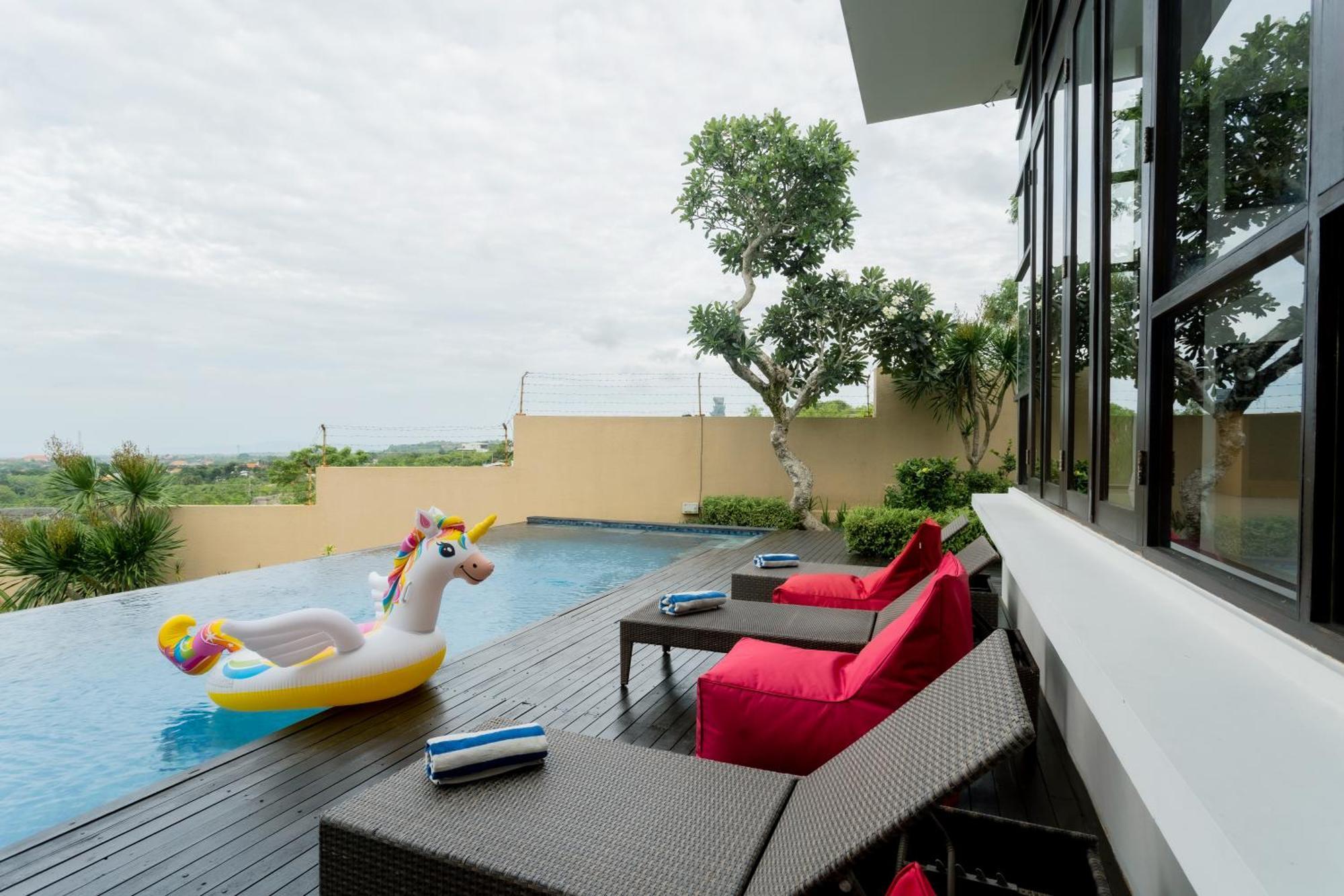Jimbaran Sea View Villa Exterior photo