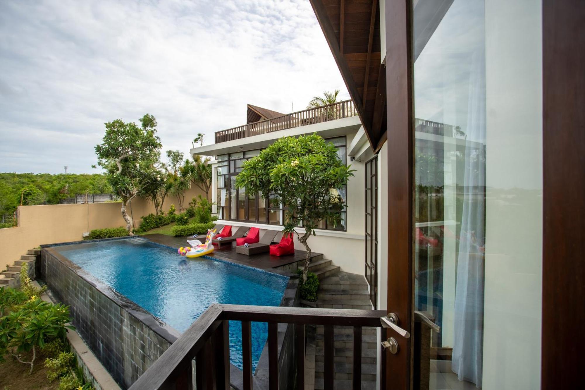 Jimbaran Sea View Villa Exterior photo